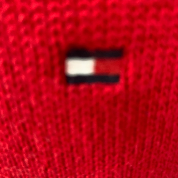 XL red Tommy Hilfiger sweater - Picture 4 of 4